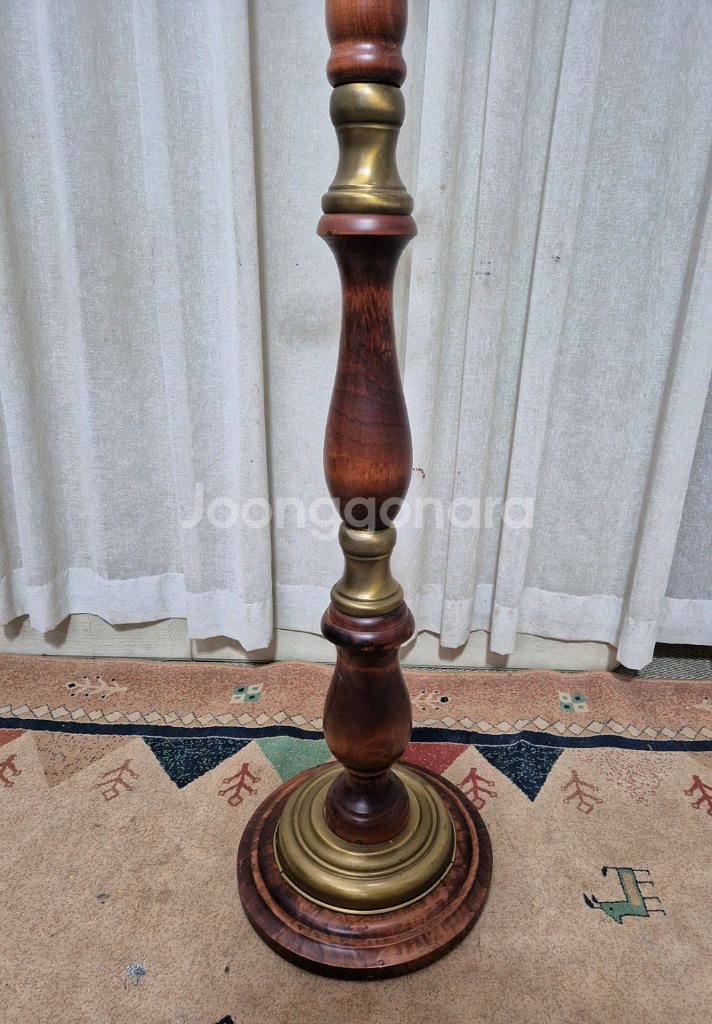 원목 코트대 스탠드 옷걸이--3