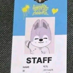 교환)울프찬<->뽁아리.스키즈 앙콘 팝업 스태프증 사원증 스키주