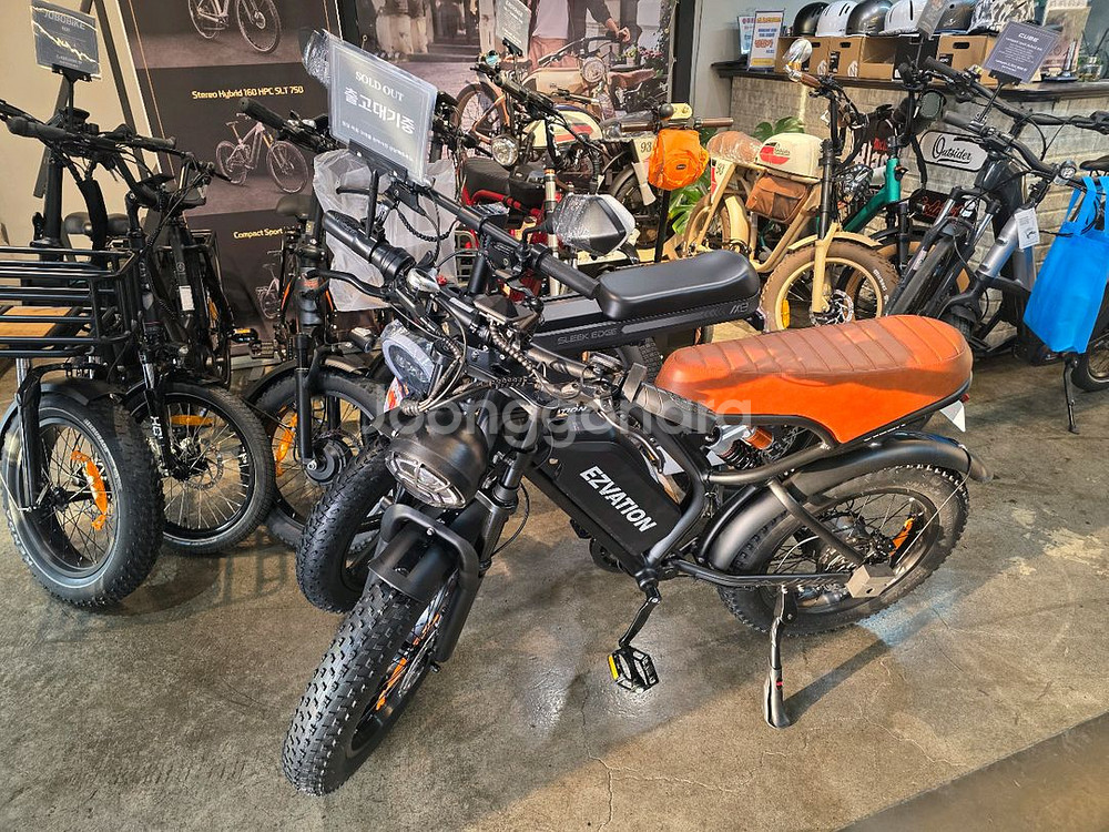 이지베이션 슬릭AL버젼 팻바이크 전기자전거 새제품--1