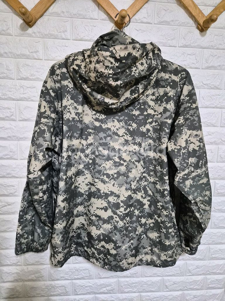 미군 ACU 디지털 카모 후드 방수 점퍼 100 105 110 등산 낚시 노스페이스 밀리터리 나이키--5