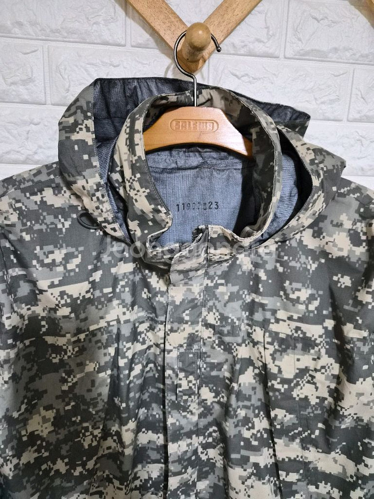 미군 ACU 디지털 카모 후드 방수 점퍼 100 105 110 등산 낚시 노스페이스 밀리터리 나이키--2