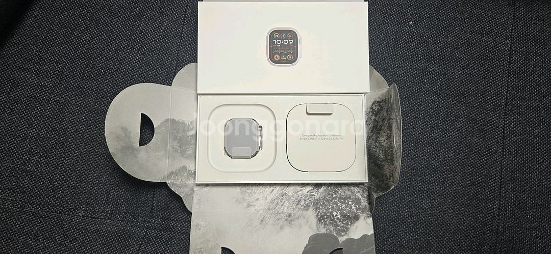 애플워치 울트라 2 티타늄 + 알파인루프 L 판매합니다--3