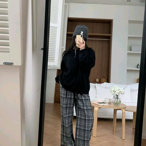 (새상품) 반집업 맨투맨