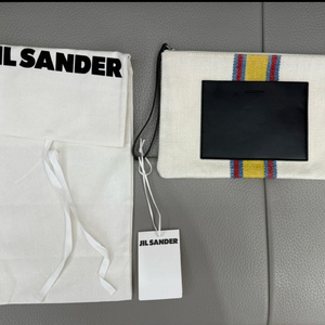 [새제품] 질샌더 캔버스 클러치백