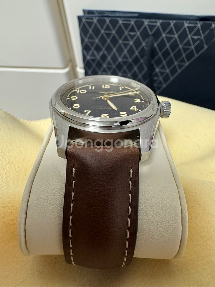 론진 스피릿 파일럿 39mm 새제품급--1