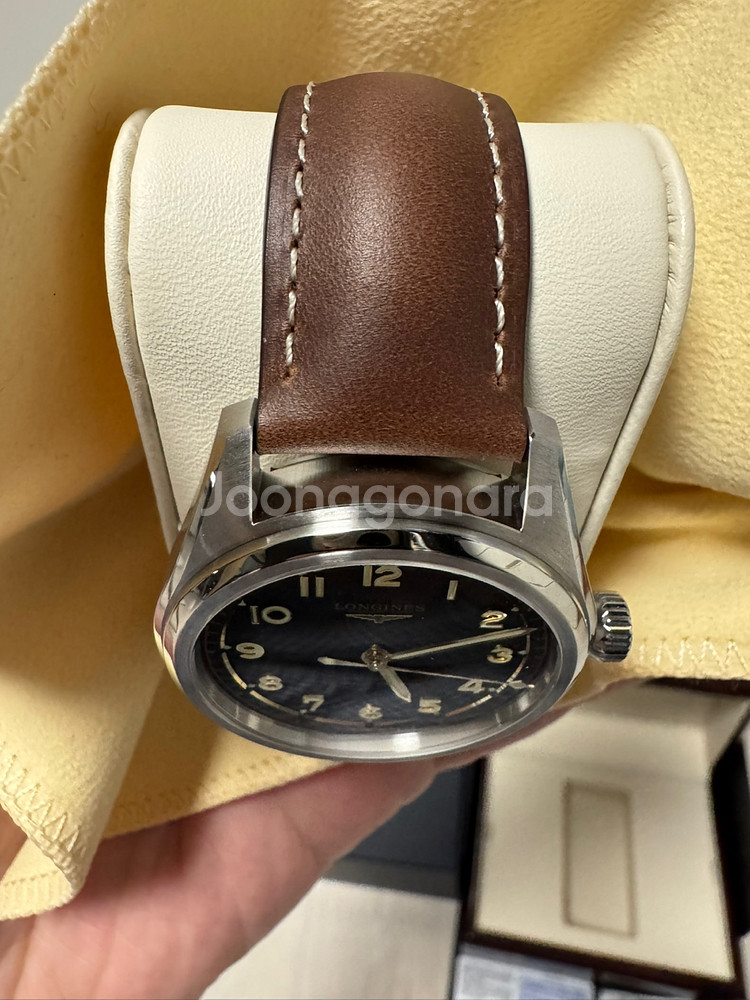 론진 스피릿 파일럿 39mm 새제품급--2