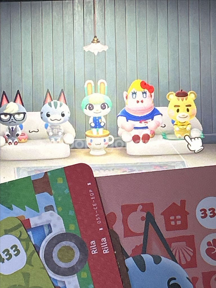 동물의숲 인기주민 아미보 판매--0