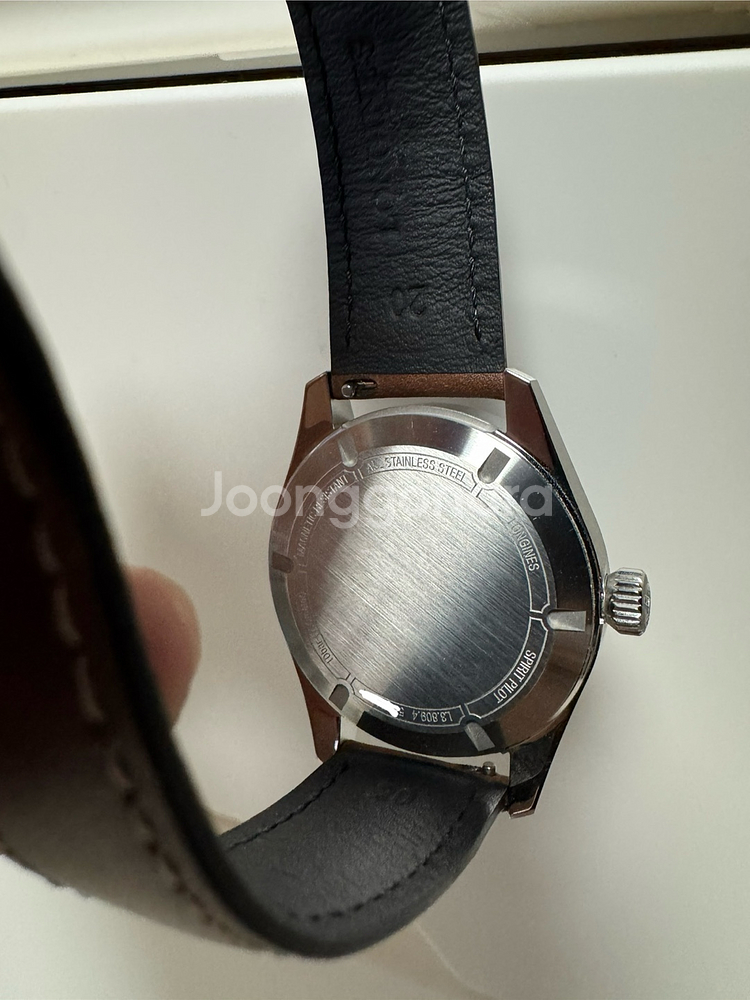 론진 스피릿 파일럿 39mm 새제품급--5