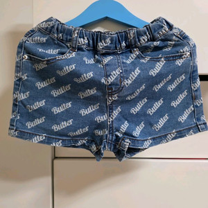 초2 여아 청바지 ,치마바지 I love j 3벌