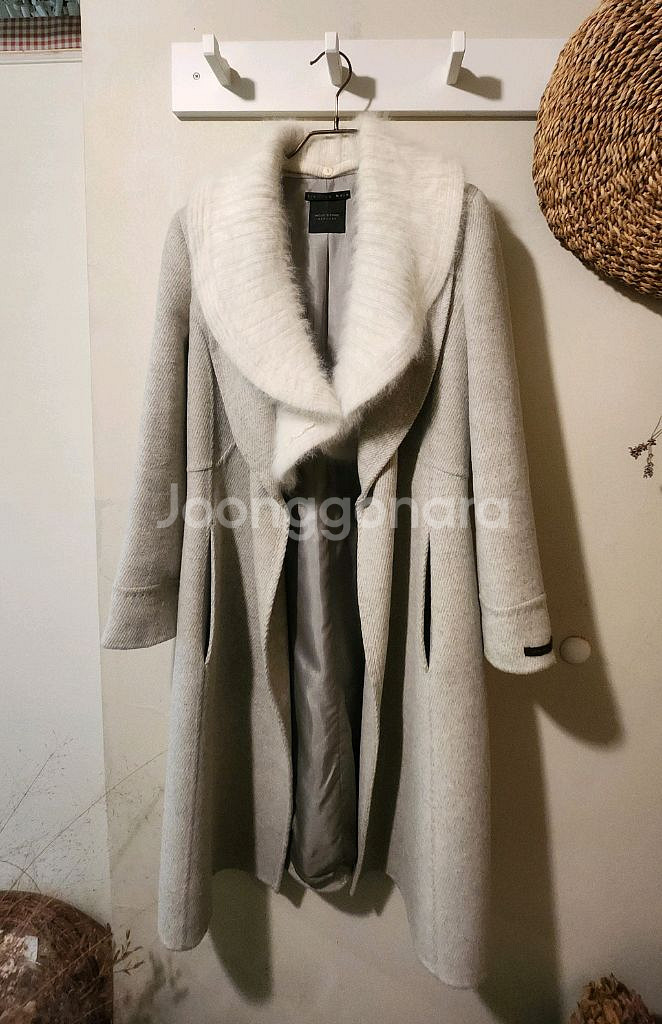 [44~55] 모조에스핀 hand made 모100 롱 코트--1