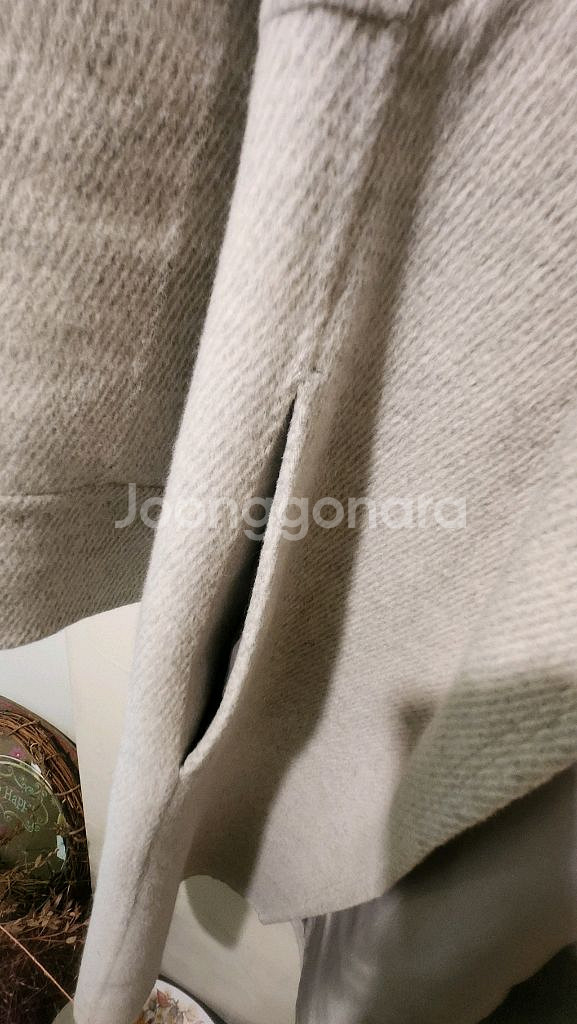 [44~55] 모조에스핀 hand made 모100 롱 코트--2