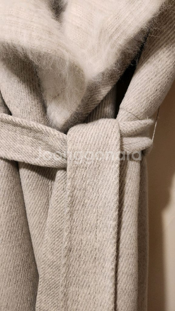 [44~55] 모조에스핀 hand made 모100 롱 코트--7