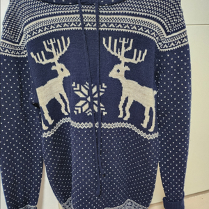 니트 후드티셔츠 프리사이즈