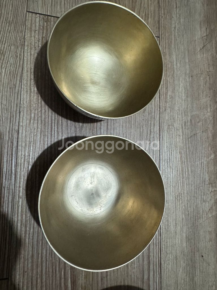 방짜유기 3개--2