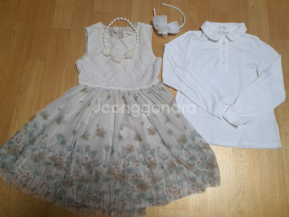 (몽땅)여아원피스,목걸이,머리띠,점퍼,치마등 덤구두등--0