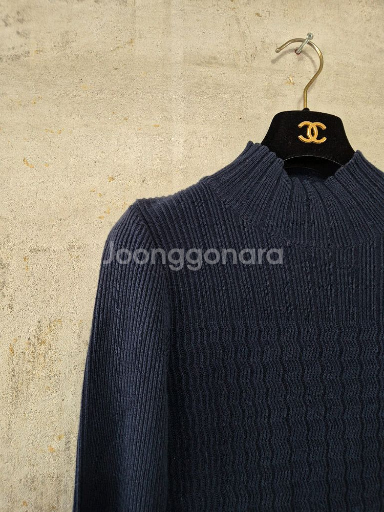 라코스테 네이비 니트 원피스--2