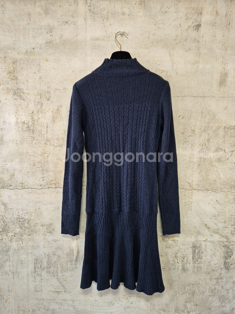 라코스테 네이비 니트 원피스--1