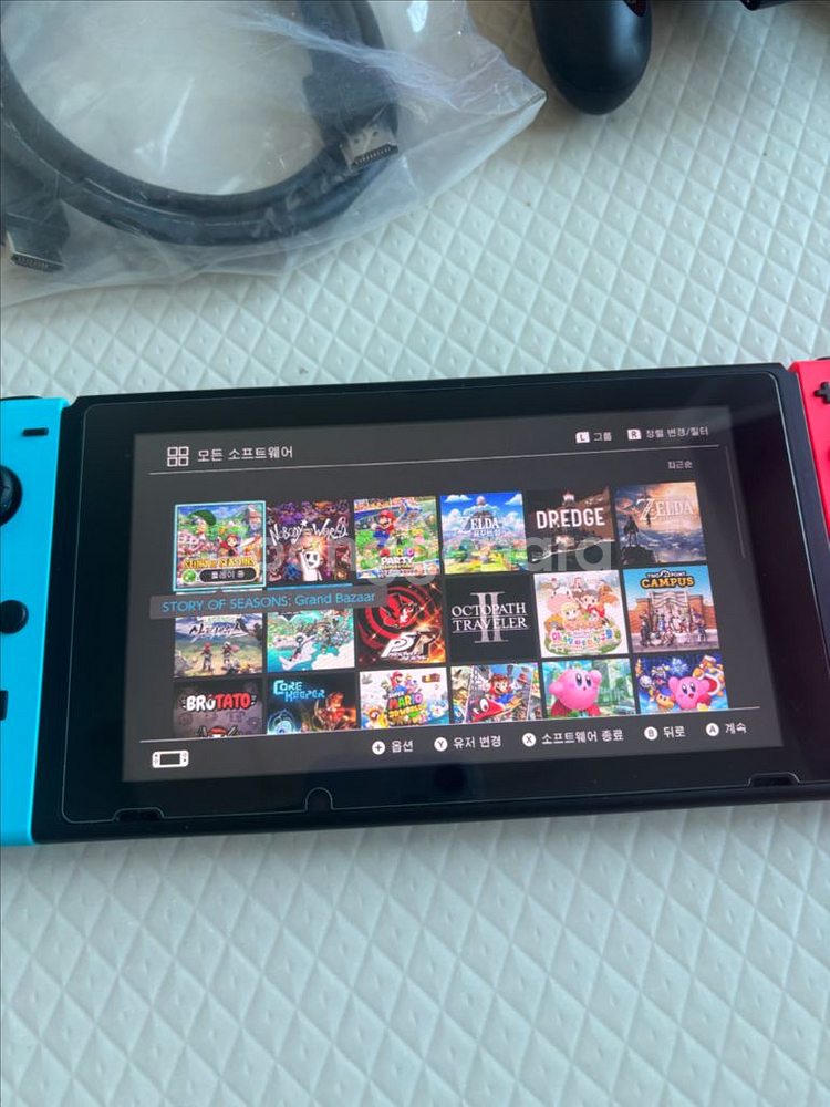 스위치 폴박스 ㅋㅍ 게임 많아--1