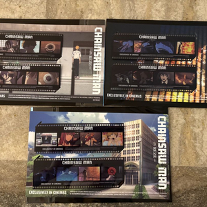 3종 일괄 당일발송) 체인소맨 레제 덴지 마키마 아키 필름 6주차 특전