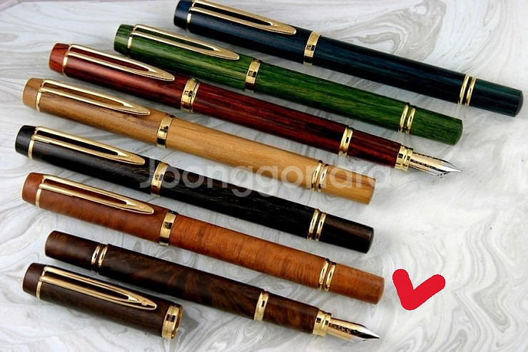 워터맨 맨 100 브라이어우드 F 만년필--9