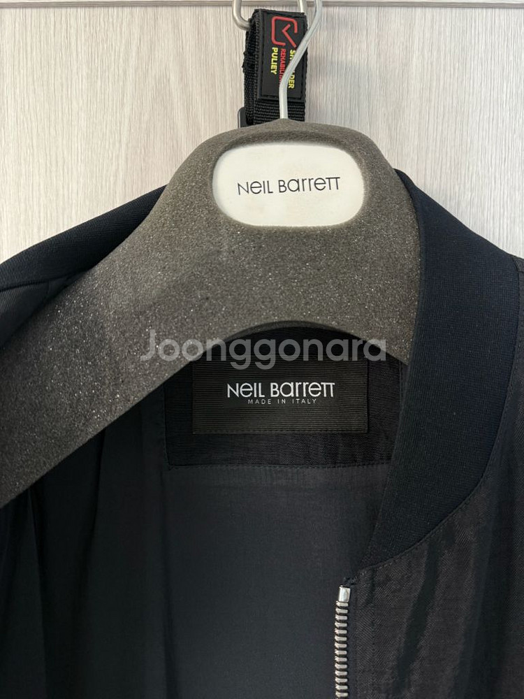 [M] 닐바렛 남성 진네이비 봄버 자켓--3