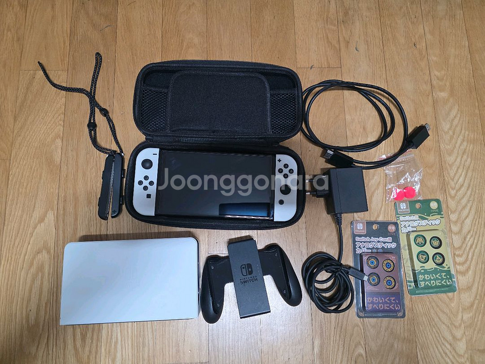 닌텐도 스위치 OLED 화이트 풀세트--0