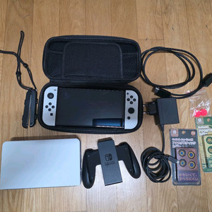 닌텐도 스위치 OLED 화이트 풀세트