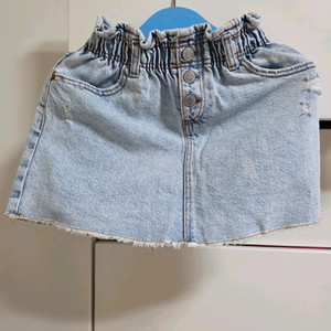 여아 초등1학년 2학년 자라 여름옷 청 나시,치마