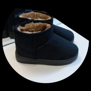 새상품 아동 방한화 털부츠 블랙 195 205