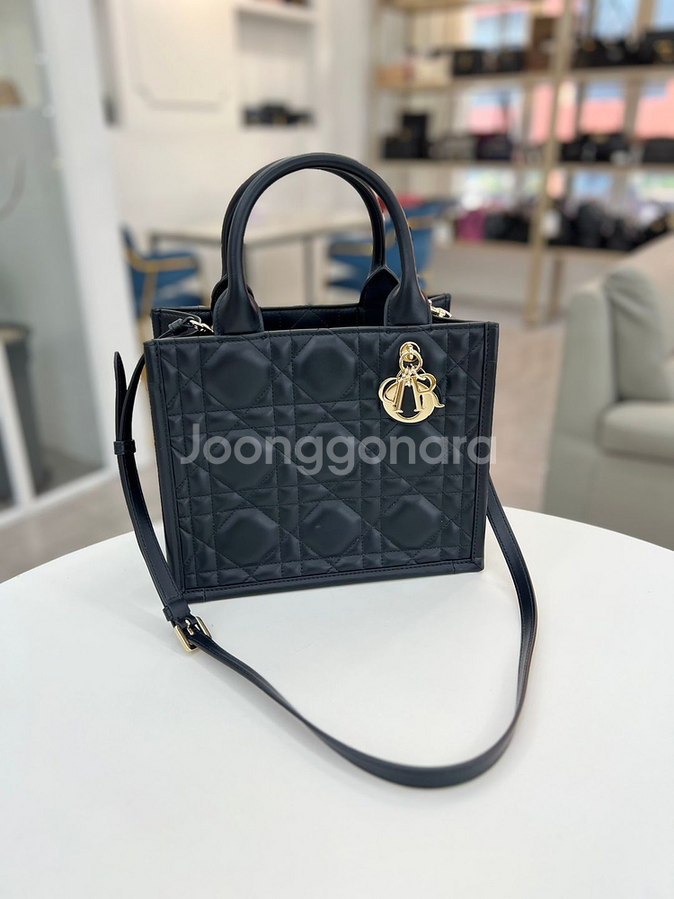 [중고명품 럭스올 울산점]디올 북토트 스몰 백 까나쥬 토트백--5