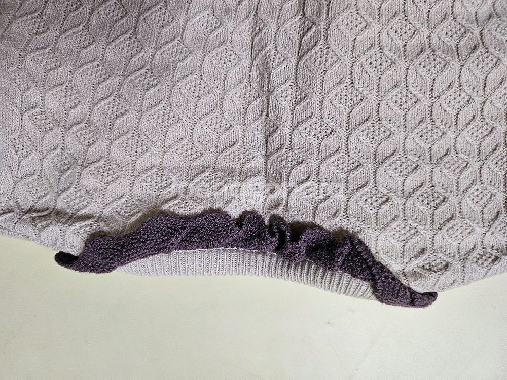 슈슈앤크라 니트가디건 치마 세트--5