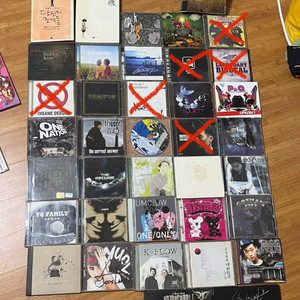 힙합앨범 k-pop 등 50여장 판매 이미지