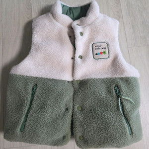 뉴발란스키즈 리버서블 조끼패딩100