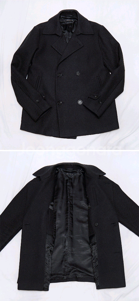 띠어리 (Theory) 버진울 캐시미어 더블 피코트 자켓 (100)--2