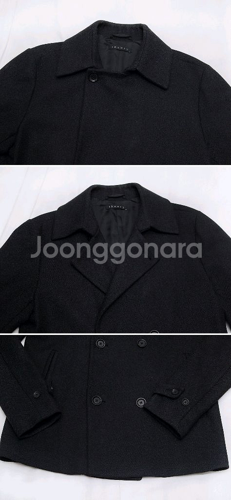 띠어리 (Theory) 버진울 캐시미어 더블 피코트 자켓 (100)--3