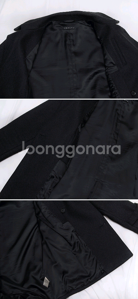 띠어리 (Theory) 버진울 캐시미어 더블 피코트 자켓 (100)--6