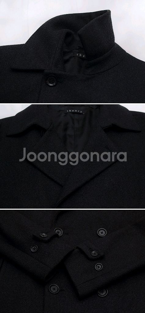 띠어리 (Theory) 버진울 캐시미어 더블 피코트 자켓 (100)--8