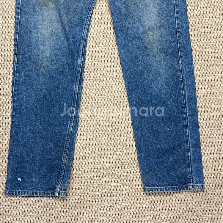 리바이스 20505 0217 80s USA 오렌지탭 빈티지 구제 청바지 (38x32, 실측 별도 기재)--2