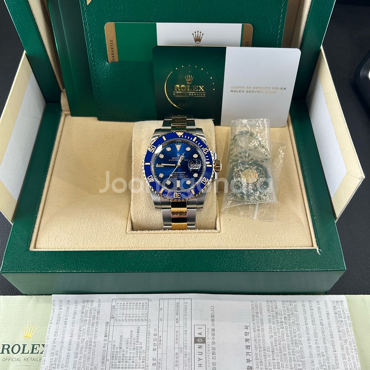 롤렉스 서브마리너 청콤 116613LB--4