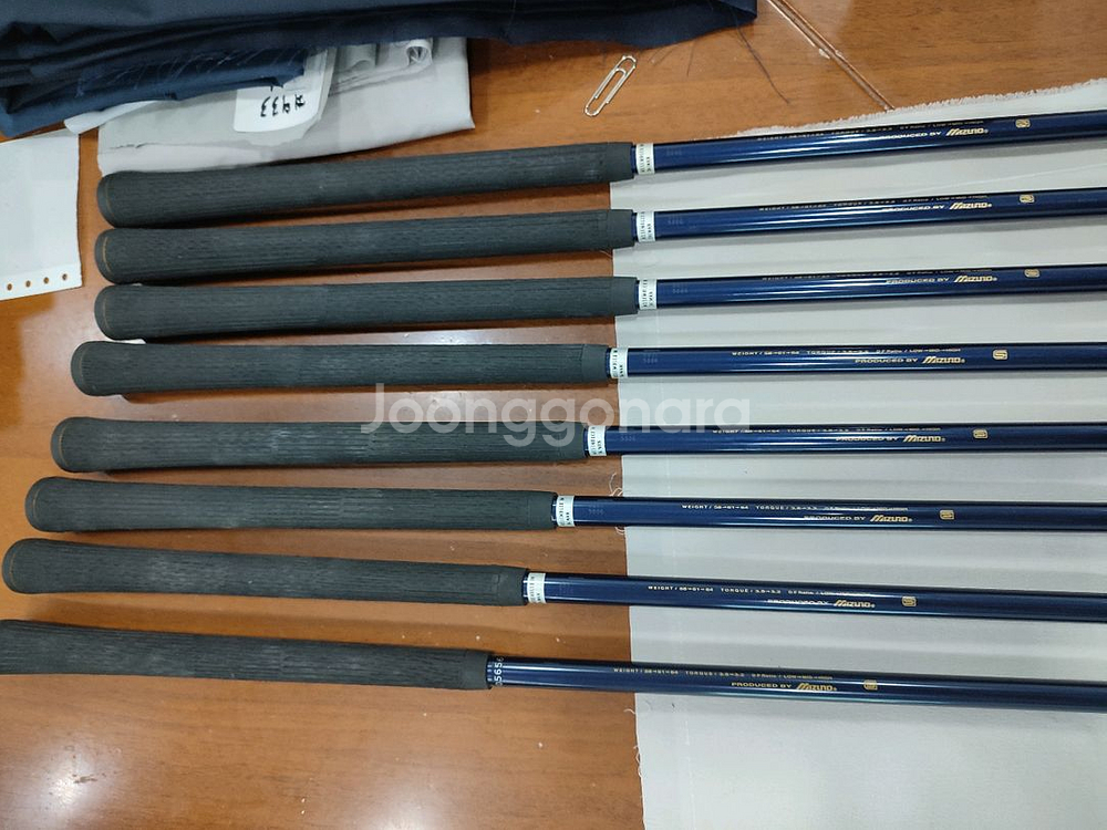 미즈노 노터스 ST-70 아이언 세트 5~S 8개--4