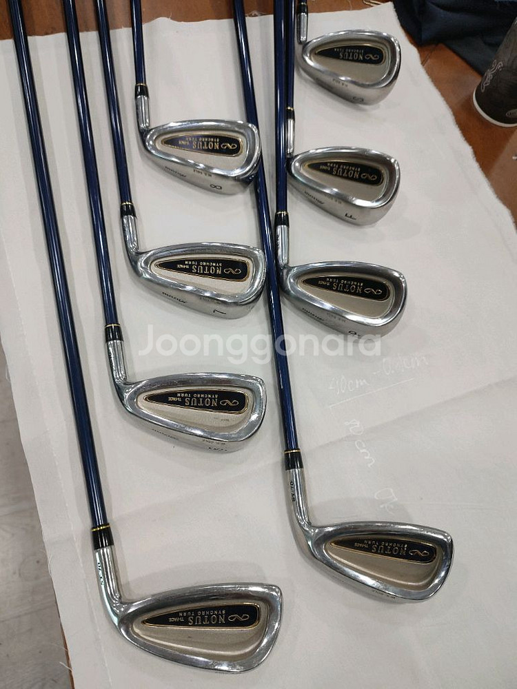 미즈노 노터스 ST-70 아이언 세트 5~S 8개--2
