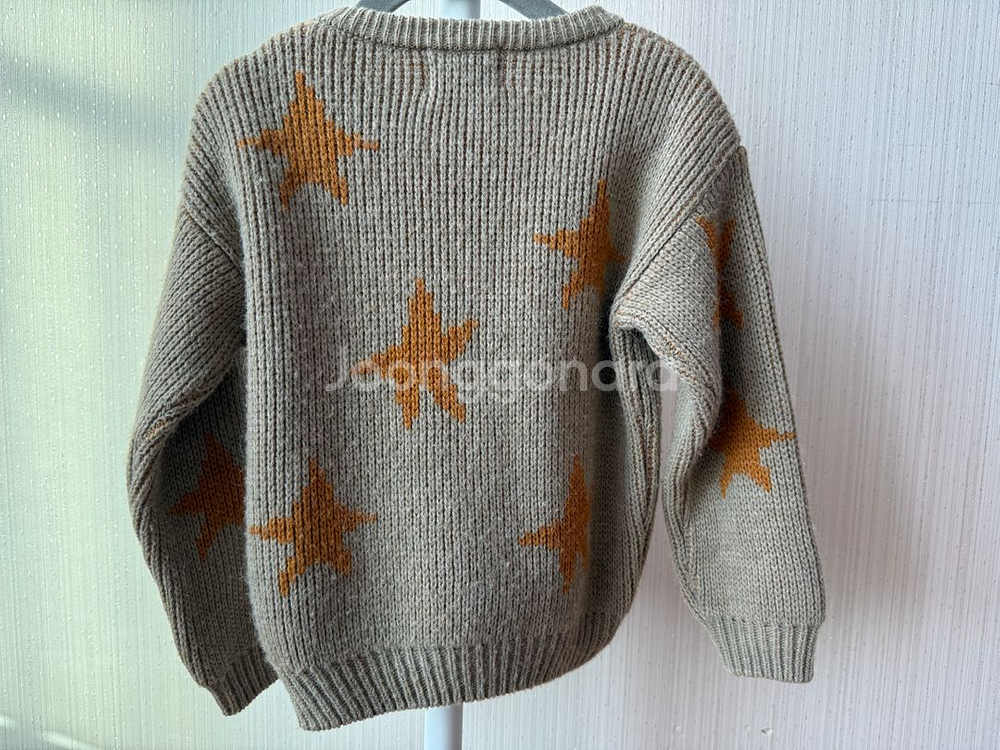 보보쇼즈 별 니트 가디건 24-36m 92cm--3