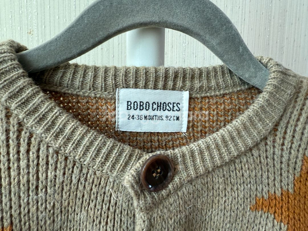 보보쇼즈 별 니트 가디건 24-36m 92cm--2