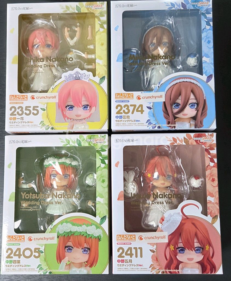 5등분의 신부 넨도로이드 웨딩드레스 ver 미개봉--0