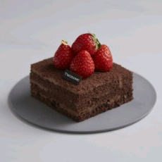 투썸플레이스 떠먹는 스트로베리 초콜릿 생크림 케이크