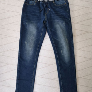 나나진 허리밴딩 기모청바지. S