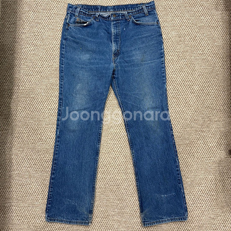 리바이스 20517 0217 80s USA 오렌지탭 빈티지 구제 부츠컷 (38x32, 실측 별도 기재)--0