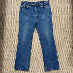 리바이스 20517 0217 80s USA 오렌지탭 빈티지 구제 부츠컷 (38x32, 실측 별도 기재)