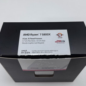 AMD 라이젠 7 5800X CPU