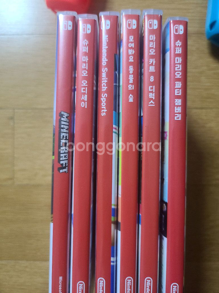 닌텐도 스위치 게임칩 5개+1개 서비스--0